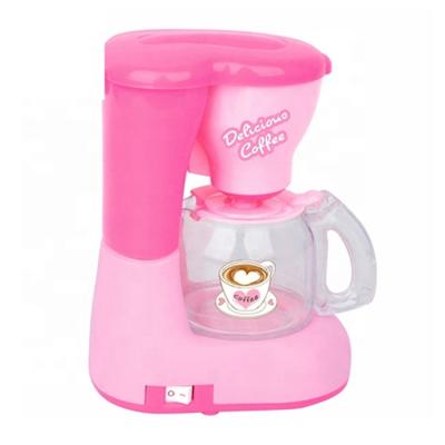 China Kids Pretend To Play Kitchen Toy Coffee Maker Mini Pretend Play Kitchen Toys Include Light Interesting Coffee Maker Toy For Kids for sale