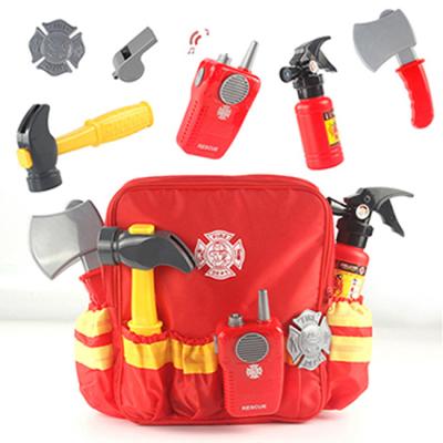 China With rich accessories fire tool kit set rich accessories children's role play toy interesting and creative pretend play toys for boys for sale