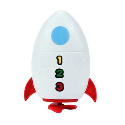 China Funny Bath Toy Cogs Game Rocket Baby Swimming Bath Toy Baby Water Toys With Movie Bag for sale