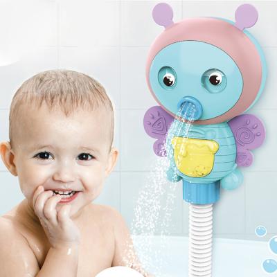 China With 2 Colors Mixed 2 Colors Bee Sprinkler Water Game Water Spray Toy Creative And Funny Baby Bath Toys Animals For Kids for sale