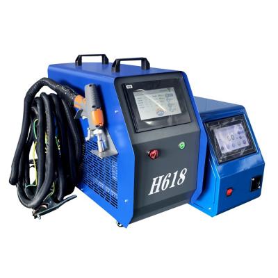 China Portable Metal Stainless Steel Laser Welder HOGI Air Cooled Mini Laser Welder Handheld Laser 700W Welding Machine for sale