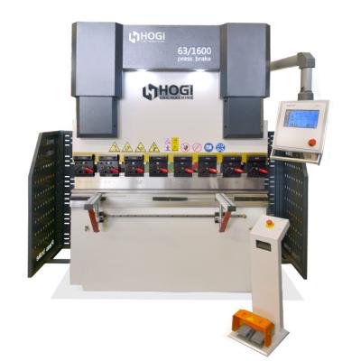 China Sheet Metal Bending Machine 63t2500mm Da53t 4+1 Axis Hydraulic Press Brake Sheet Metal CNC Bending Press Brake Machine for sale