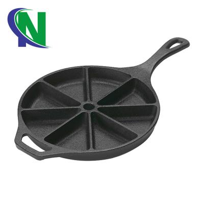 China Bakeware Sustainable Loaf Box Cast Iron Divided Pie Pan for sale