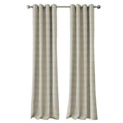 China Modern Polyester Jacquard Window Curtain Solid 100% Home Made Ready Made For Bedroom for sale