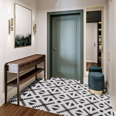 China Eurohouse Modern Home Decoration Carpet Geometry Printing Style Rug For Living Room for sale