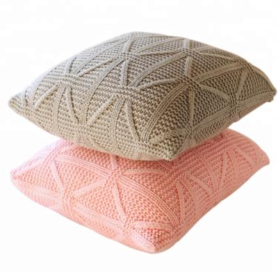 China Fashion Anti-pilling Hot Style Moroccan Printed Embroidered Cushion Cover For Living Room Bedroom for sale