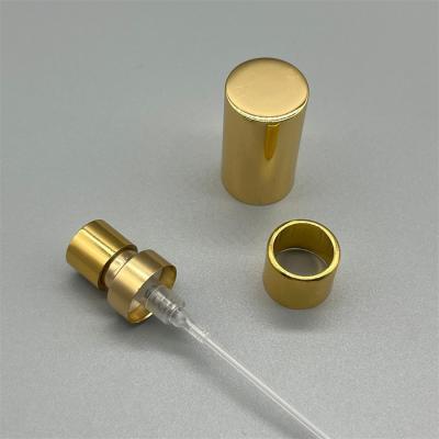 China Elegant Gold Perfume Spray Aerosol Valve for Cosmetic  Fragrance Dispensing And Packaging for sale