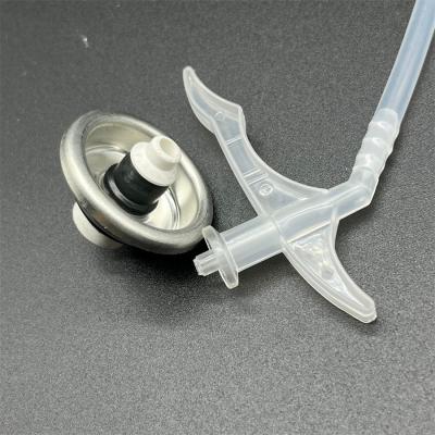 China Versatile Dispensing Valve with Straw Attachment and Short Stem - Perfect for Precision Foam Distribution for sale