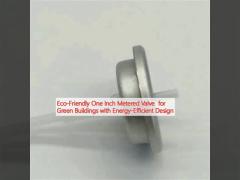 Eco-Friendly One Inch Metered Valve  for Green Buildings with Energy-Efficient Design