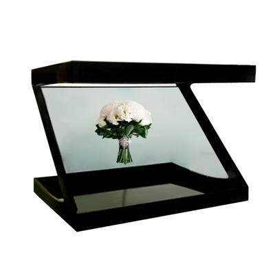 China Sheet Metal China Customized High Quality Luxury 3d Hologram Display Display Pyramid for sale