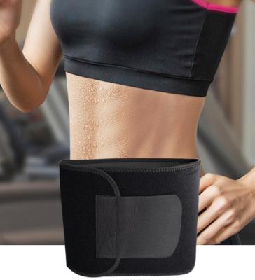 China Weight Loss Neoprene Comfortable Breathable Elastic High Quality Adjustable Sports Sweat Belt Slim Sauna Exercise Waist Trainer Belt for sale