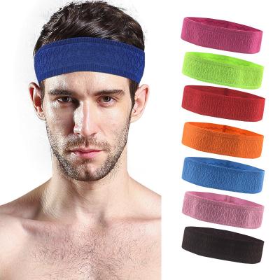 China Men&Women Workout Headbands Antiperspirant Non Slip Sport Headbands Yoga Headbands For Travel Fitness Athletic Wicking Elastic Moisture for sale