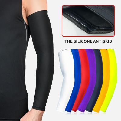 China Breathable Youth Adult Sun Protection Tattoo Cover Up Arm Sleeve Soccer Compression Hand Sleeve For Men&Women for sale