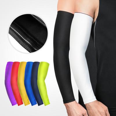 China Breathable Arm Cooling Sleeves For Men And Women Sports Compression Arm Protective Sleeve For Basketball Football Cycling for sale