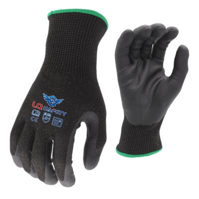 China Foam Nitrile 15 Gauge Liner Foam Nylon Palm Coated Anti-Cut Gloves Guantes De Nitrilo Safety Work Hand Gloves for sale