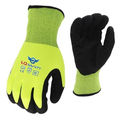 China Sandy China Factory 13G Nitrile Nylon Spandex Cheap Industrial Work Glove With Nitrile Palm Coated Working Gloves for sale