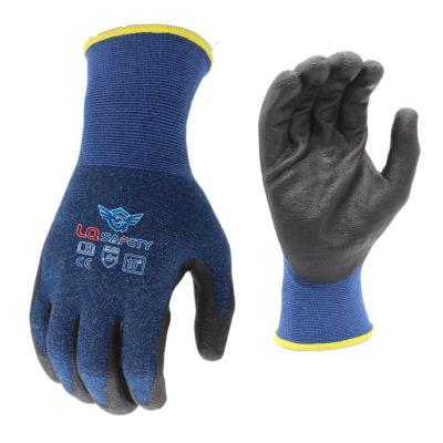 China Nitrile Foam Foam Nitrile Industrial Cheap Wear Resistant Gloves Heavy Duty Coated Working Nitrile Dipped Gloves for sale