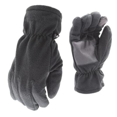 China Warm Cold Proof Gloves Winter Cycling Men Thicken Waterproof Leather Driver Gloves Bike Gloves for sale