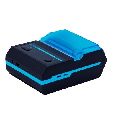 China Black+blue wireless 58mm pocket printer MHT-P5801 mini mobile printer mobile printer with mobile 58mm for sale