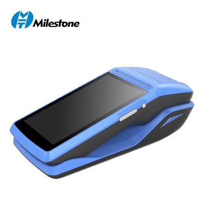 China 2020 New Arrival Blue Bus POS Terminal 3g 4g Android 8.1handheld all in one game pos terminal lotttry for sale