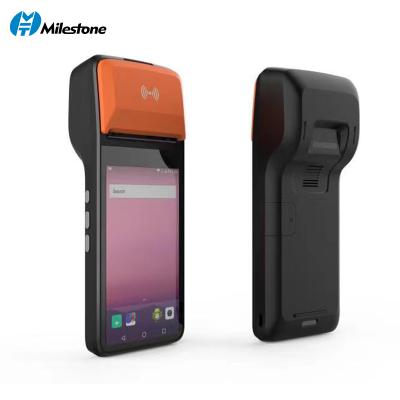 China Black sms sms loverse lottery pos android 11 touch screen mobile handheld terminal machine MHT-M3 for sale