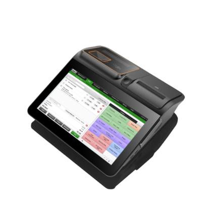 China Milstone MHT-D1 Mini Black And White 11.6 Inch Android POS Smart Terminal With Cutter Printer Automatic For Pos Retails Store And Supermarket for sale