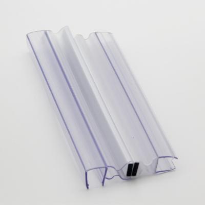 China Modern Strong 90 Degree Window Glass Bathroom Shower Screen Cushioned Magnetic Sealing Strip For Square Door for sale