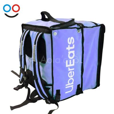 China Waterproof Uber Eat Bag Makers Pizza Delivery Bag Food Delivery Backpack Heater Thermal Bags for sale