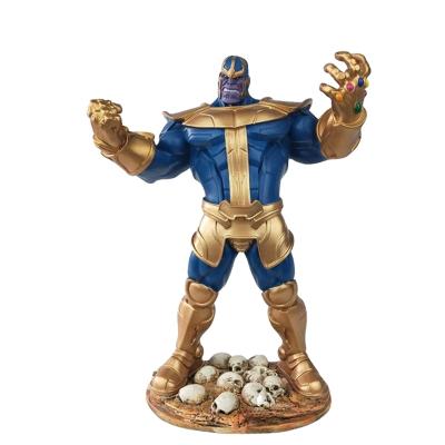 China Europe 2021 Latest Finely Crafted Avengers Guardians Of The Galaxy Thanos Resin Sculpture Custom Made for sale