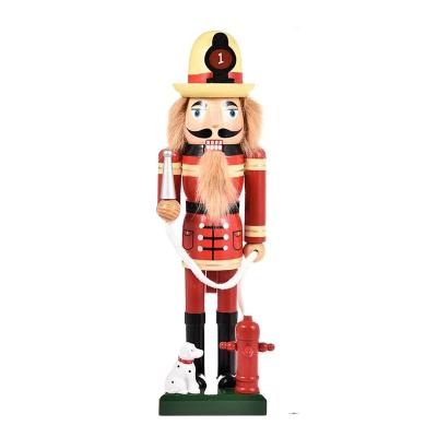 China New Europe Factory Outlet Magic Mirror Adventure Christmas Nutcracker Resin Model for sale