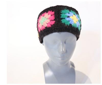 China Fashion Good Quality Handmade Pattern Bandana Topfly Other Crochet Headwear for sale