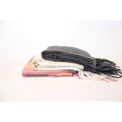 China New Arrivals Top Quality 50% Recycled Polyester Wrapping Scarf For Custom Winter Scarves for sale