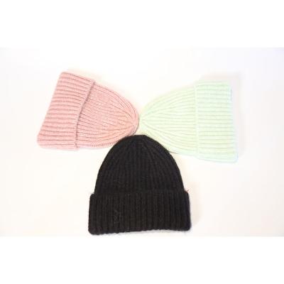 China Multi Image Color Fuzzy High Quality Spray Wool Yarn Breathable Unisex Cute Hat for sale