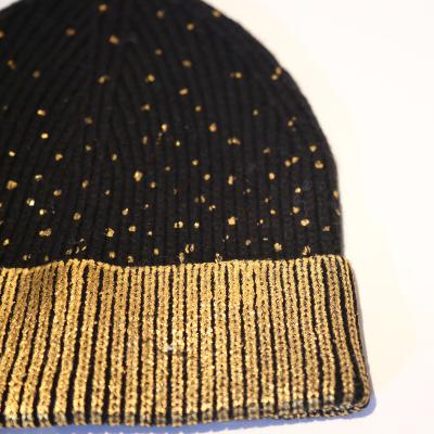 China 2021 Image Glitter Eye-catching Women Designer Hat Winter Flanging Hot Outdoor Hats for sale