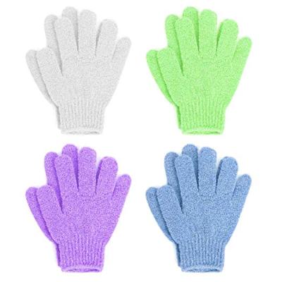 China Soft Eco - Friendly Nylon Bath Glove For Women Shower , Durable Spa Shower Glove for sale