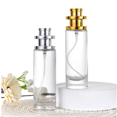 China 30ml Cosmetic Transparent Empty Travel Perfume Bottles Glass Spray Bottle For Sale for sale