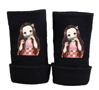 China Japanese anime cosplay comic demon slayer gloves thumb cosplay gloves autumn and winter fashion warm gloves à venda