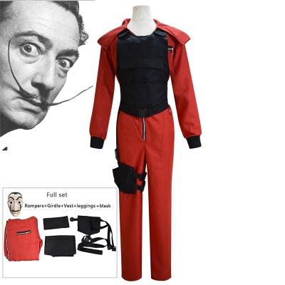 Κίνα New Dali Team Cosplay Dali Costume Fifth Season House of Fiat Currency Halloween Performance Uniform Costume Cosplay Comic Costume προς πώληση