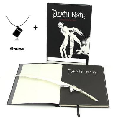 China Hot Selling Printed Japanese Anime Death Note For Student With Pen Notebook Anime Death Note Pen Book cosplay Te koop