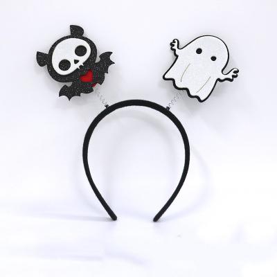 China Stick Halloween headband dance party decoration performance headband pumpkin ghost spider headband Christmas headwear adult children zu verkaufen