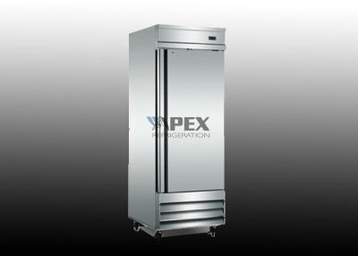 China Single Door Upright Stainless Steel Commercial Refrigerator Additional shelving for sale