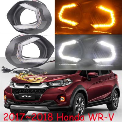 China WR-V Car Bumper Headlight For WRV Light 2017~2018y Car Accessories LED Daytime Running Light DRL For WR-V Fog Light Car for sale