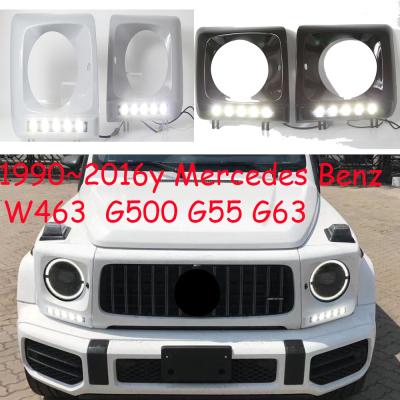 China W463 G500 G55 G63 1990~2016y car DRL car accessories LED headlight w463 fog light bumper daytime running car for sale