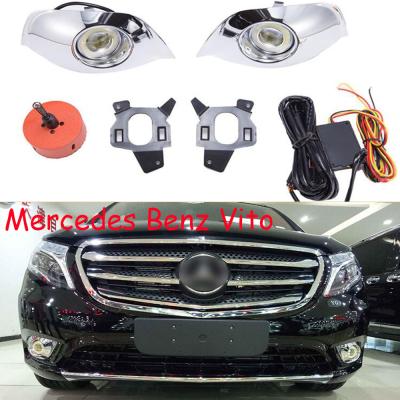 China Vito Vito Vito V250 V260 2016~2019y Car Vito Bumper Headlamp LED Headlight Vito Fog Light Daytime Running Light V-Class Car for sale