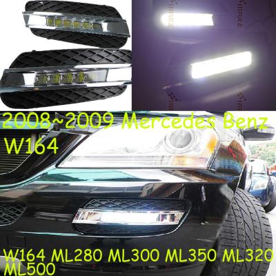 China W164 ML280 ML300 ML350 2008~2009y car DRL car accessories LED headlight ML320 ML500 fog light bumper daytime running car for sale