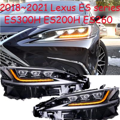 China 1pcs Car Bumper Headlight For 21018~2021y Lexus ES300H ES200H ES260 Headlight Car Accessories Daytime Running Light Car Light for sale