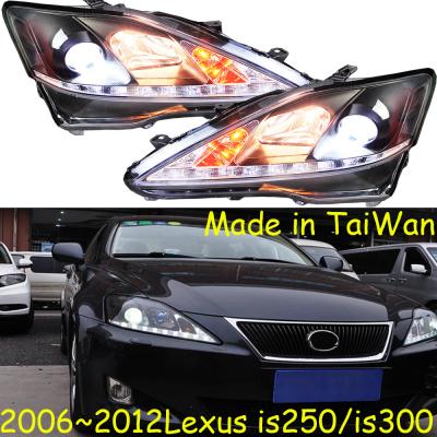 China car bumper hid headlight for 2006~2012y Lexus IS250 IS300 car accessories LED headlight car head light daytime running light car for sale