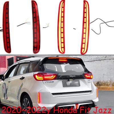 China Car Bumper For 2020-2022y Honda Fit Jazz Tail Light LED Tail Light Car Accessories Taillight Fit Rear Fog Light Car for sale