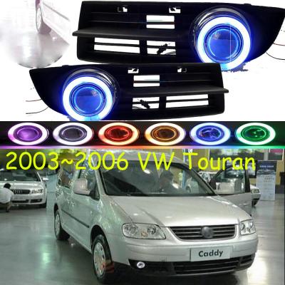 China Car Bumper Headlight For 2003~2006y Volkswagen Touran Fog Light Projector Lens Car Accessories CCFL For Touran Headlamp Car for sale