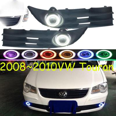 China Car Bumper Headlight For 2008~2010y Volkswagen Touran Fog Light Projector Lens Car Accessories CCFL For Touran Headlamp Car for sale